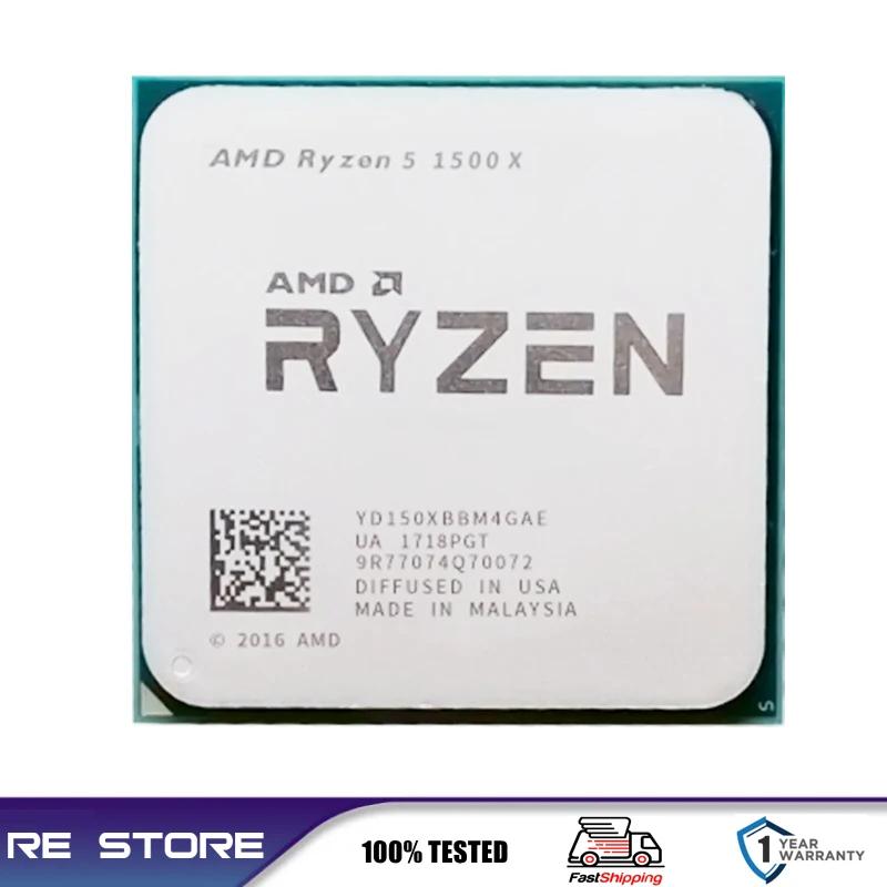 AMD Ryzen 5 R5 1500X 3.5GHz 4 ھ CPU μ, 65W LGA AM4